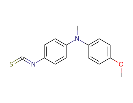 N-Methyl-4-methoxy-4'-isothiocyano-diphenylamin