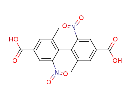 (+/-)-2,2'-dimethyl-6,6'-dinitro-biphenyl-4,4'-dicarboxylic acid