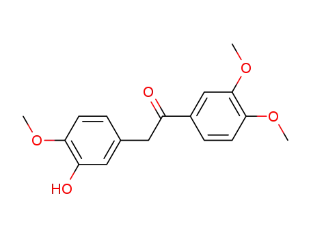 1-(3-Hydroxy-4-methoxybenzylcarbonyl)-3,4-dimethoxybenzol