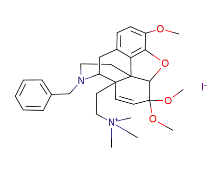 (N-Benzyl-norcodeinondimethylacetal-14-yl)-β-dimethylaminoethanmethoiodid