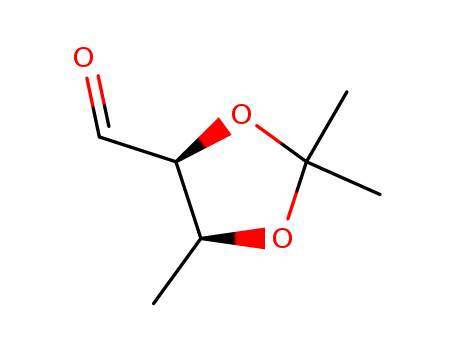 1,3-DIOXOLANE-4-CARBOXALDEHYDE,2,2,5-TRIMETHYL-,(4S-CIS)-