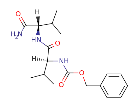 [(S)-1-((S)-1-Carbamoyl-2-methyl-propylcarbamoyl)-2-methyl-propyl]-carbamic acid benzyl ester