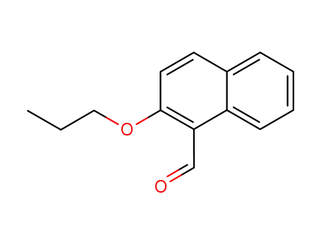 Molecular Structure of 885-26-7 (2-PROPOXY-NAPHTHALENE-1-CARBALDEHYDE)