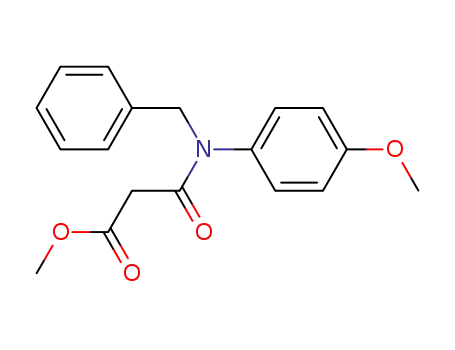 Propanoic acid, 3-[(4-methoxyphenyl)(phenylmethyl)amino]-3-oxo-,
methyl ester