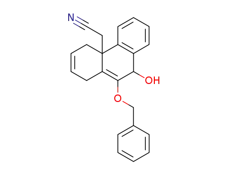 10-hydroxy-9-benzoxy-13-(cyanomethyl)-5,8,13,14-tetrahydrophenanthrene