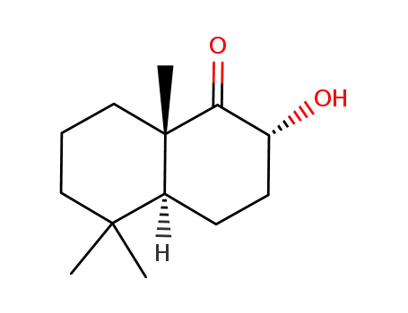 (2R,4aS,8aS)-(-)-1,2,3,4,4a,5,6,7,8,8a-decahydro-2α-hydroxy-5,5,8aβ-trimethyl-1-oxonaphthalene