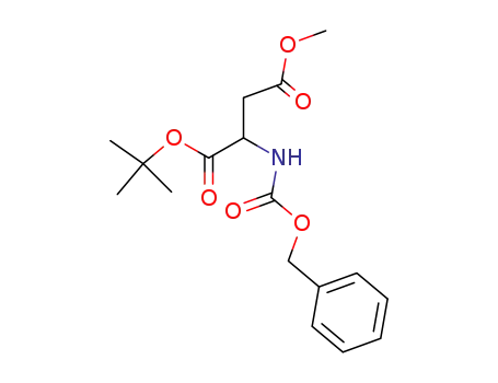 2-(phenylmethoxycarbonylamino)butanedioic acid O1-tert-butyl ester O4-methyl ester