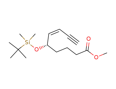 methyl 5(S)-<(tert-butyldimethylsilyl)oxy>-6(Z)-nonen-8-ynoate