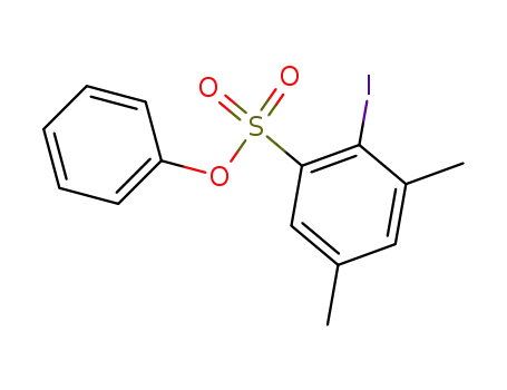 2-iodo-3,5-dimethyl-benzenesulfonic acid phenyl ester