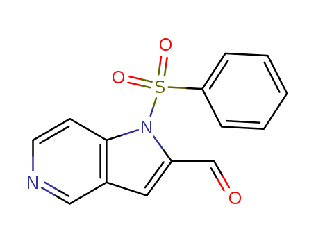 1-(PHENYLSULFONYL)-1H-PYRROLO[3,2-C]PYRIDINE-2-CARBALDEHYDE