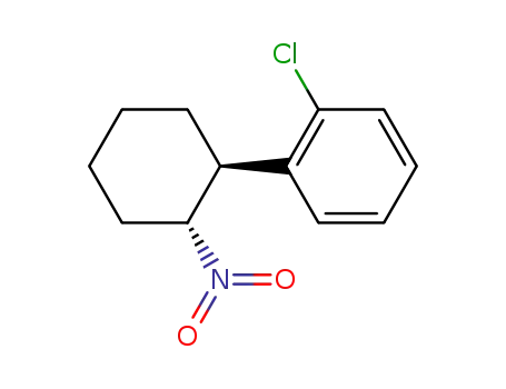 trans-2-<o-Chlor-phenyl>-nitrocyclohexan