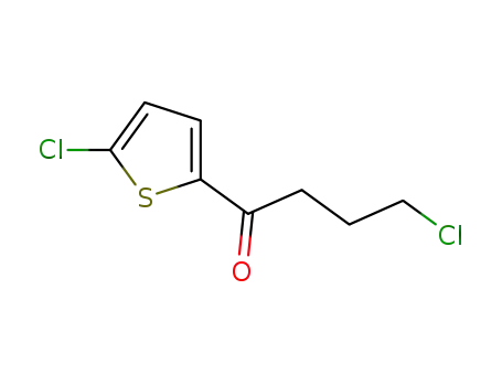 Molecular Structure of 63490-84-6 (4-chloro-1-(5-chlorothiophen-2-yl)butan-1-one)