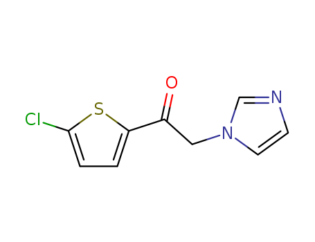 Ethanone, 1-(5-chloro-2-thienyl)-2-(1H-imidazol-1-yl)-