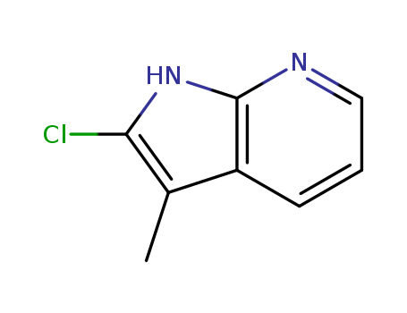 1H-Pyrrolo[2,3-b]pyridine, 2-chloro-3-methyl-