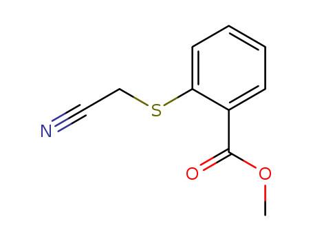 Benzoic acid,2-[(cyanomethyl)thio]-, methyl ester