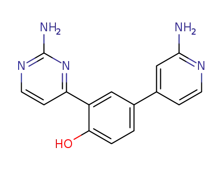 Phenol, 4-(2-amino-4-pyridinyl)-2-(2-amino-4-pyrimidinyl)-