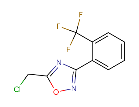 1,2,4-Oxadiazole,5-(chloromethyl)-3-[2-(trifluoromethyl)phenyl]-