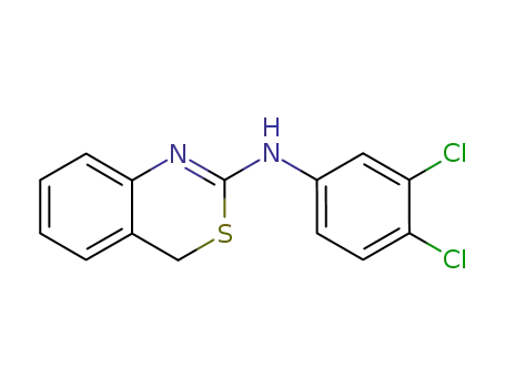 4H-3,1-Benzothiazin-2-amine, N-(3,4-dichlorophenyl)-