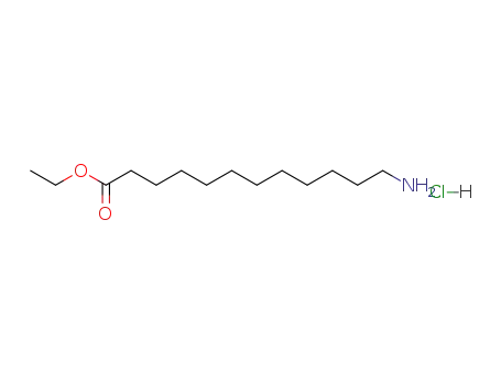 Molecular Structure of 84636-23-7 (ethyl 12-aminododecanoate hydrochloride)