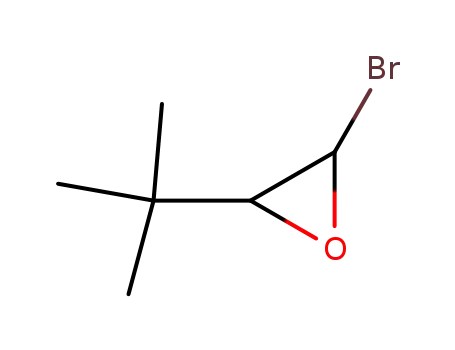 Molecular Structure of 30263-70-8 (Oxirane, 2-bromo-3-(1,1-dimethylethyl)-)