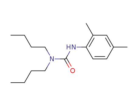 Molecular Structure of 86781-15-9 (Urea, N,N-dibutyl-N'-(2,4-dimethylphenyl)-)
