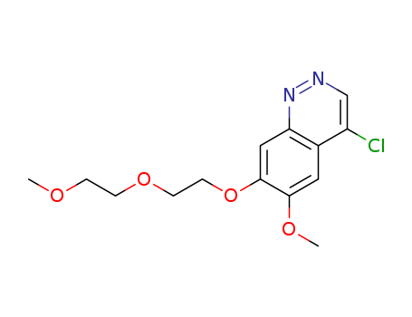 Cinnoline, 4-chloro-6-methoxy-7-[2-(2-methoxyethoxy)ethoxy]-