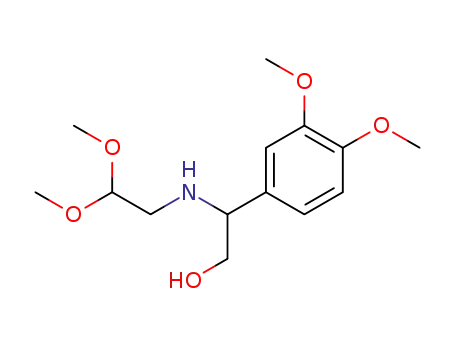 2-(3',4'-Dimethoxyphenyl)-2-[(2,2-dimethoxyethyl)amino]ethanol