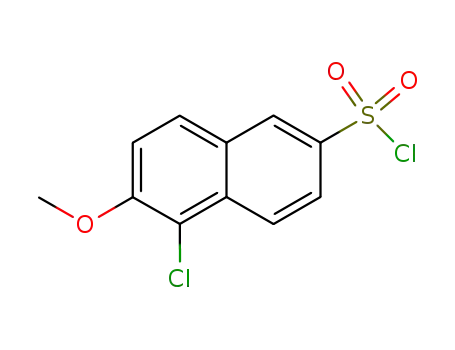 5-chloro-6-Methoxynaphthalene-2-sulfonyl chloride
