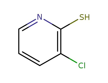 Molecular Structure of 5897-94-9 (3-Chloropyridine-2-thiol)