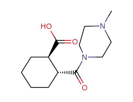2-(4-METHYL-PIPERAZINE-1-CARBONYL)-CYCLOHEXANECARBOXYLIC ACID