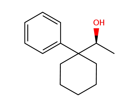 Molecular Structure of 1344924-39-5 (1-(1-phenylcyclohexyl)ethan-1-ol)