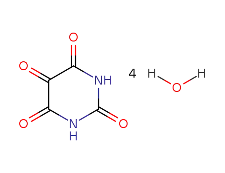 Molecular Structure of 6010-91-9 (ALLOXAN TETRAHYDRATE)