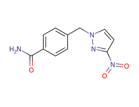 4-[(3-Nitro-1H-pyrazol-1-yl)methyl]benzamide