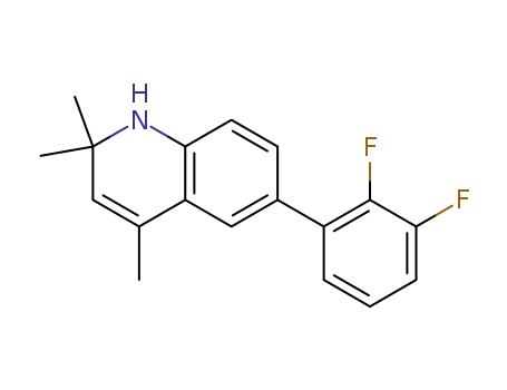 Quinoline, 6-(2,3-difluorophenyl)-1,2-dihydro-2,2,4-trimethyl-
