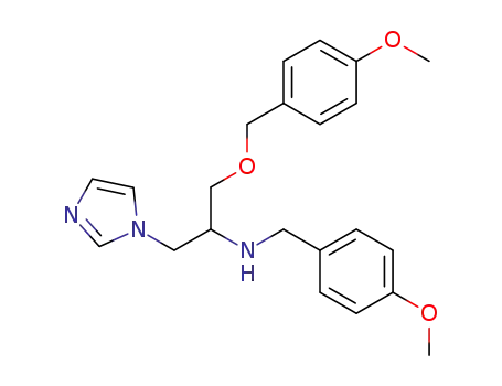 N-[(4-methoxyphenyl)methyl]-α-[[(4-methoxyphenyl)methoxy]methyl]-1H-imidazole-1-ethanamine