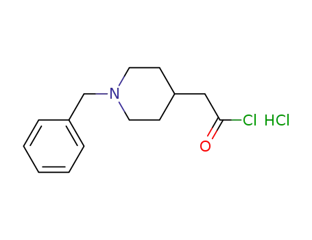 (1-benzylpiperidin-4-yl)acetyl chloride hydrochloride