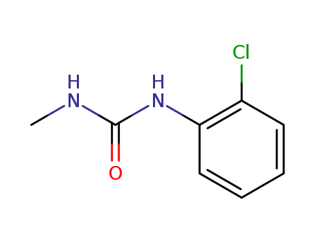 Molecular Structure of 15500-96-6 (1-(2-Chlorophenyl)-3-methylurea)