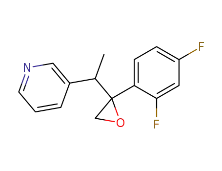 Pyridine, 3-[1-[2-(2,4-difluorophenyl)oxiranyl]ethyl]-