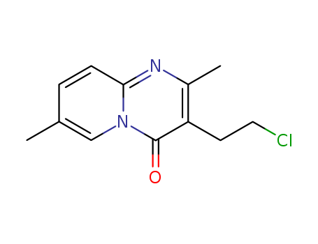 3-(2-Chloroethyl)-2,7-dimethyl-4H-pyrido[1,2-a]pyrimidin-4-one