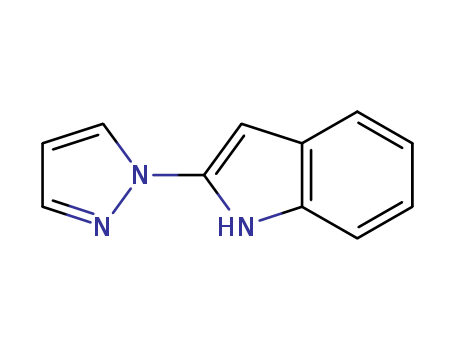 2-(1H-pyrazol-1-yl)-1H-indole