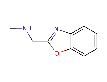 Molecular Structure of 136727-12-3 (BENZO[D]OXAZOL-2-YL-N-METHYLMETHANAMINE)