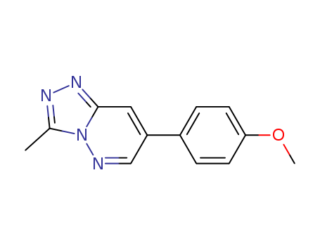 1,2,4-Triazolo[4,3-b]pyridazine,7-(4-methoxyphenyl)-3-methyl-