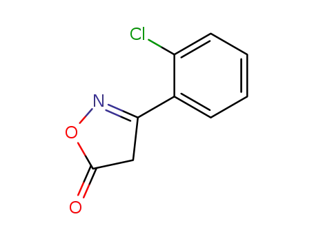 Molecular Structure of 27025-73-6 (3-(2-CHLOROPHENYL)-5(4H)-ISOXAZOLONE)