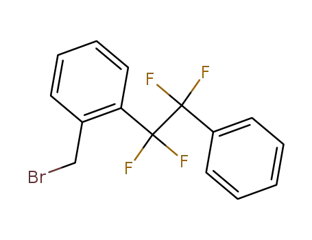 Benzene, 1-(bromomethyl)-2-(1,1,2,2-tetrafluoro-2-phenylethyl)-