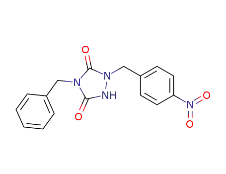 4-Benzyl-1-(4-nitrobenzyl)-1,2,4-triazolidin-3,5-dione