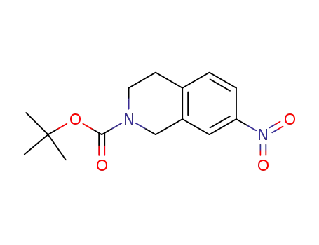 tert- 부틸 7- 니트로 -3,4- 디 히드로 이소 퀴놀린 -2 (1H)-카르 복실 레이트