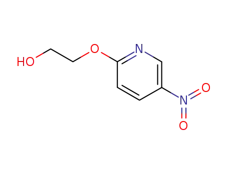 Molecular Structure of 143071-39-0 (2-[(5-NITRO-2-PYRIDYL)OXY]ETHAN-1-OL)