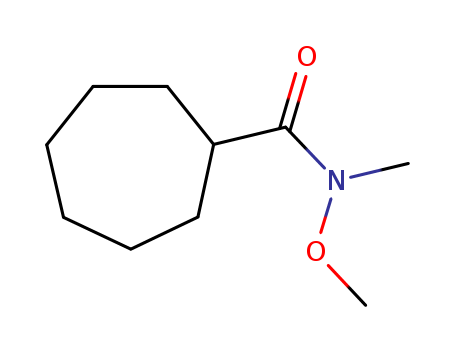 N-methoxy-N-methylcycloheptanecarboxamide