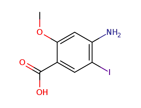 4-Amino-5-iodo-2-methoxybenzoic acid