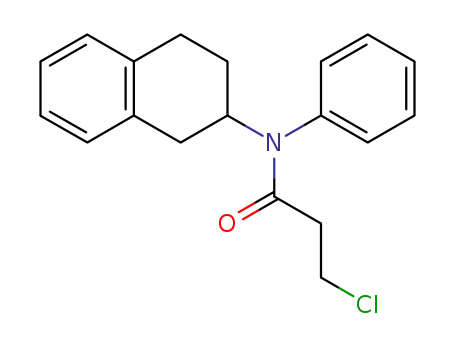 Propanamide, 3-chloro-N-phenyl-N-(1,2,3,4-tetrahydro-2-naphthalenyl)-
